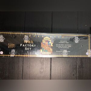1993 Upper Deck Baseball MLB Factory Set 840 Cards New Sealed Derek Jeter Rookie